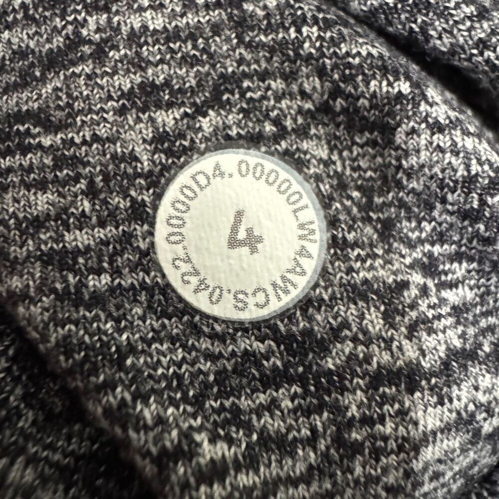Lululemon Define Jacket Heathered Black size 4 - Picture 9 of 9